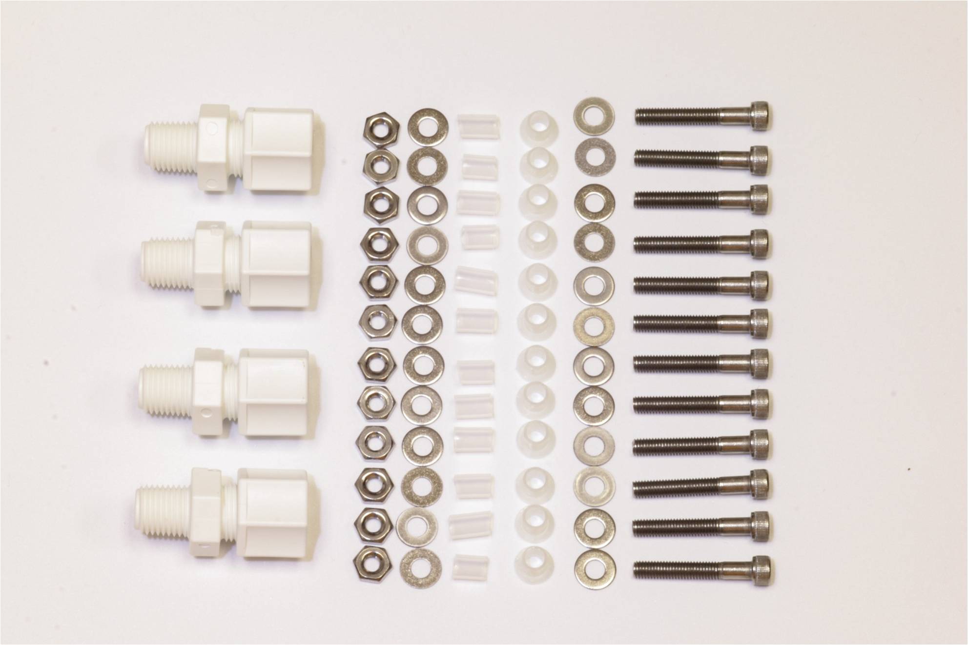 Nut, bolt, insulator kit for 25 cm2 electrolyzer Dioxide Materials